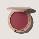 blush compact in plum shade