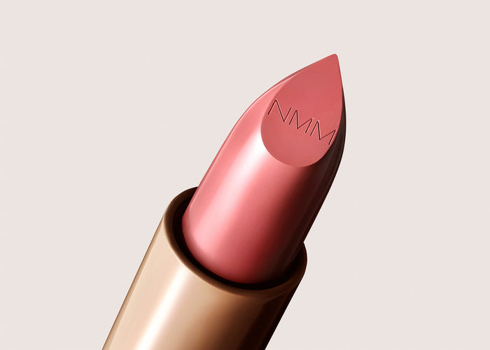 Up-close image of No Makeup Makeup Lipstick in Pink 01