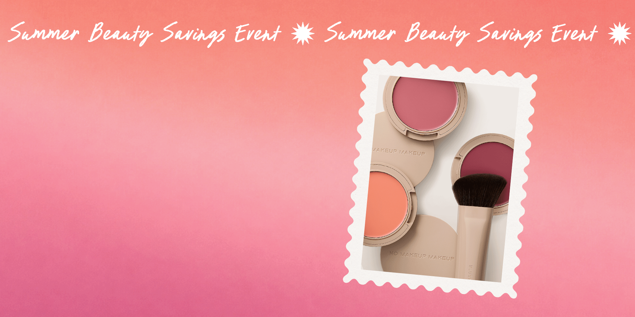 No Makeup Makeup Blush and Lip Color with Blush Brush