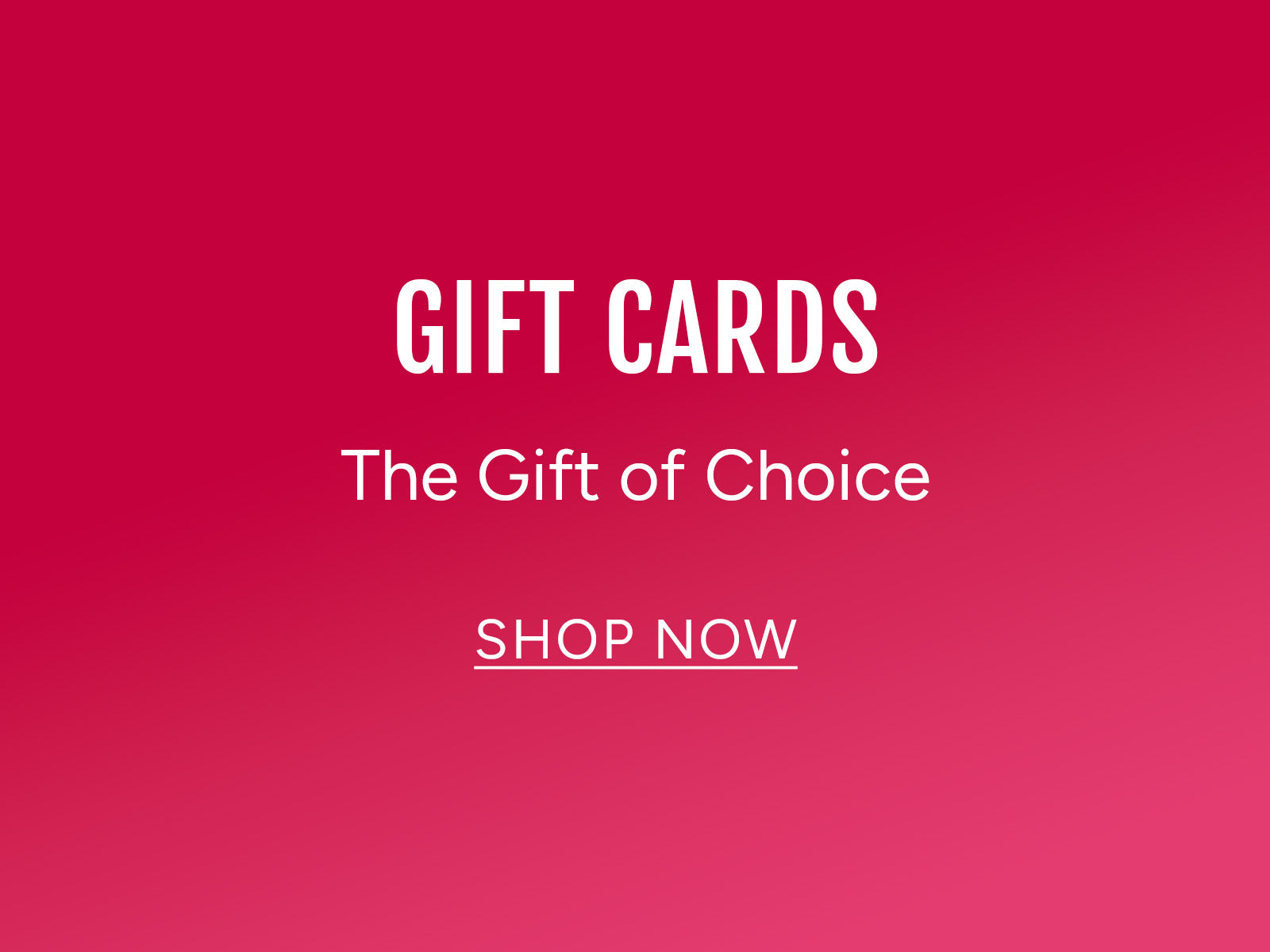 Holiday Gift Guide - Gift Cards