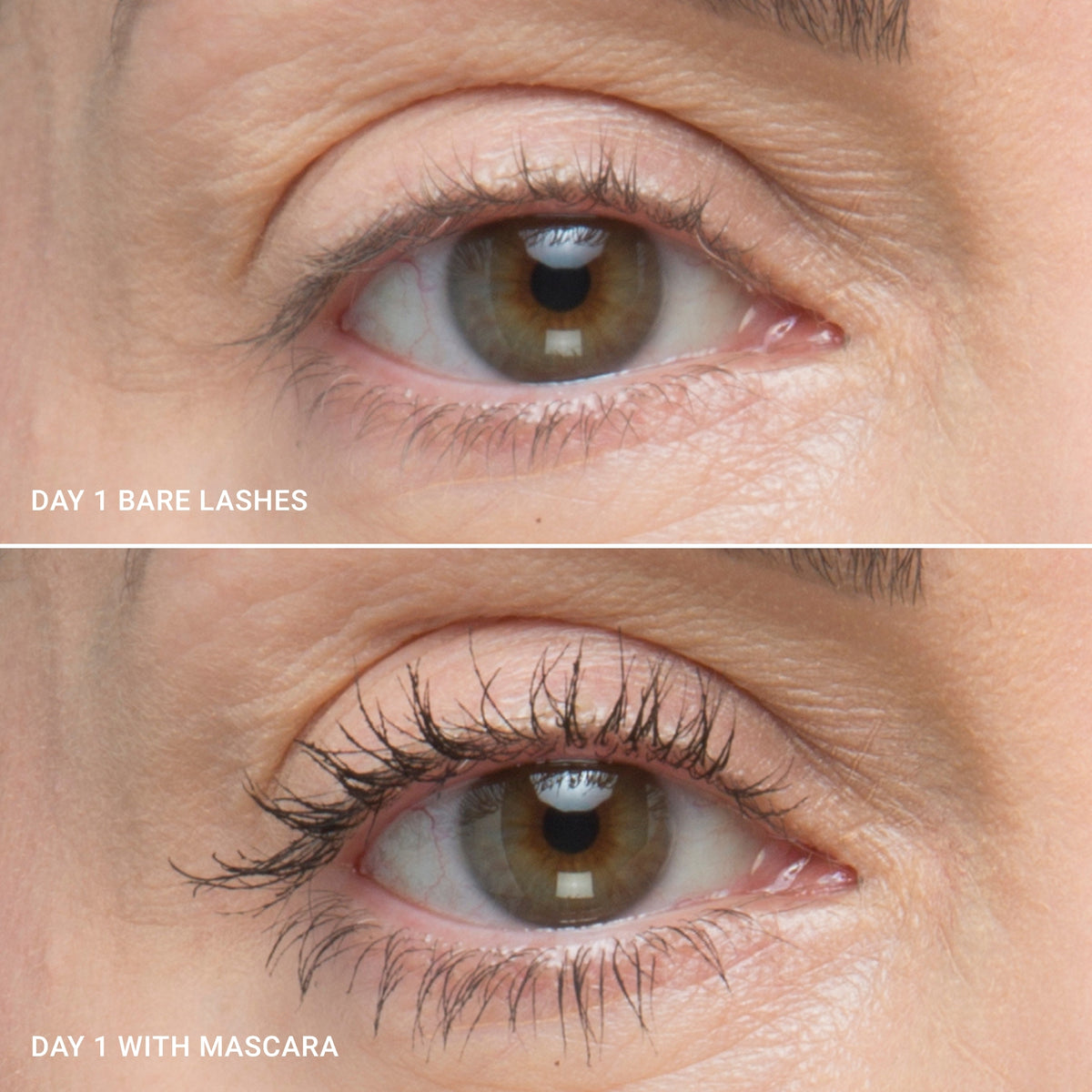 No Makeup Makeup Perfect Swipe Mascara Results