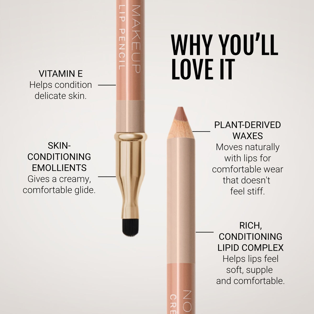 No Makeup Makeup Creme Classic Lip Pencil Why You'll Love It