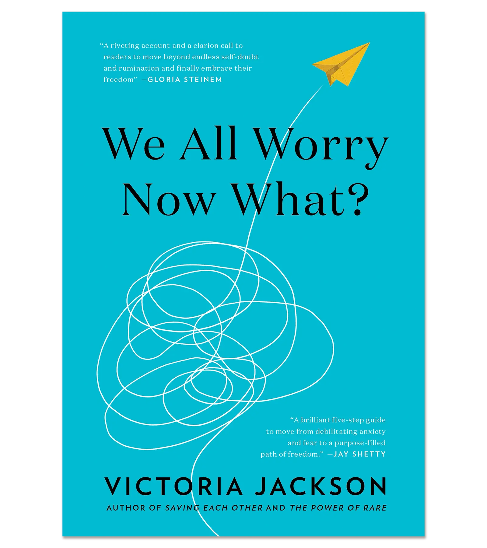 No Makeup Makeup – Book cover of 'We All Worry Now What?' by Victoria Jackson