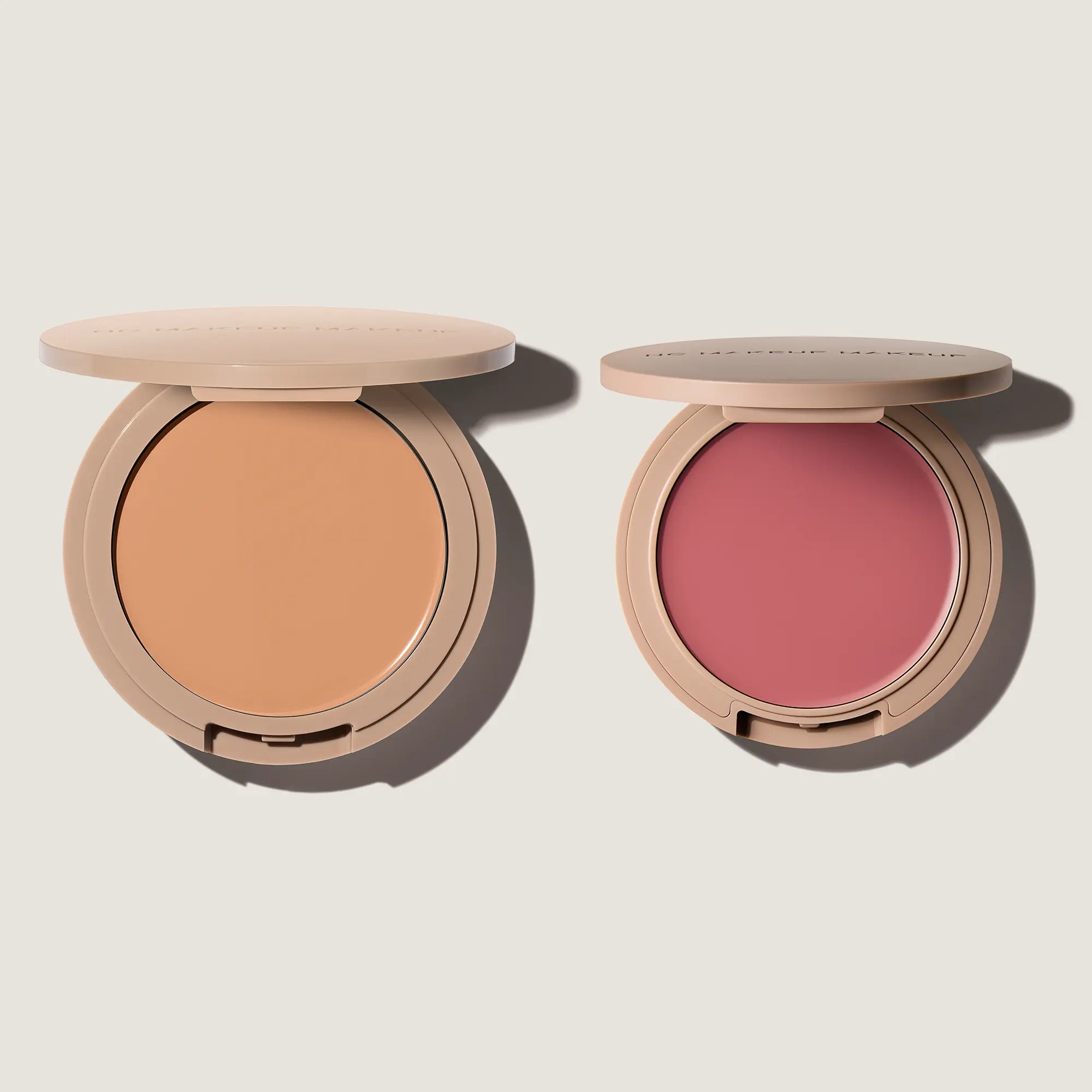 No Makeup Makeup Foundation and Blush & Lips products