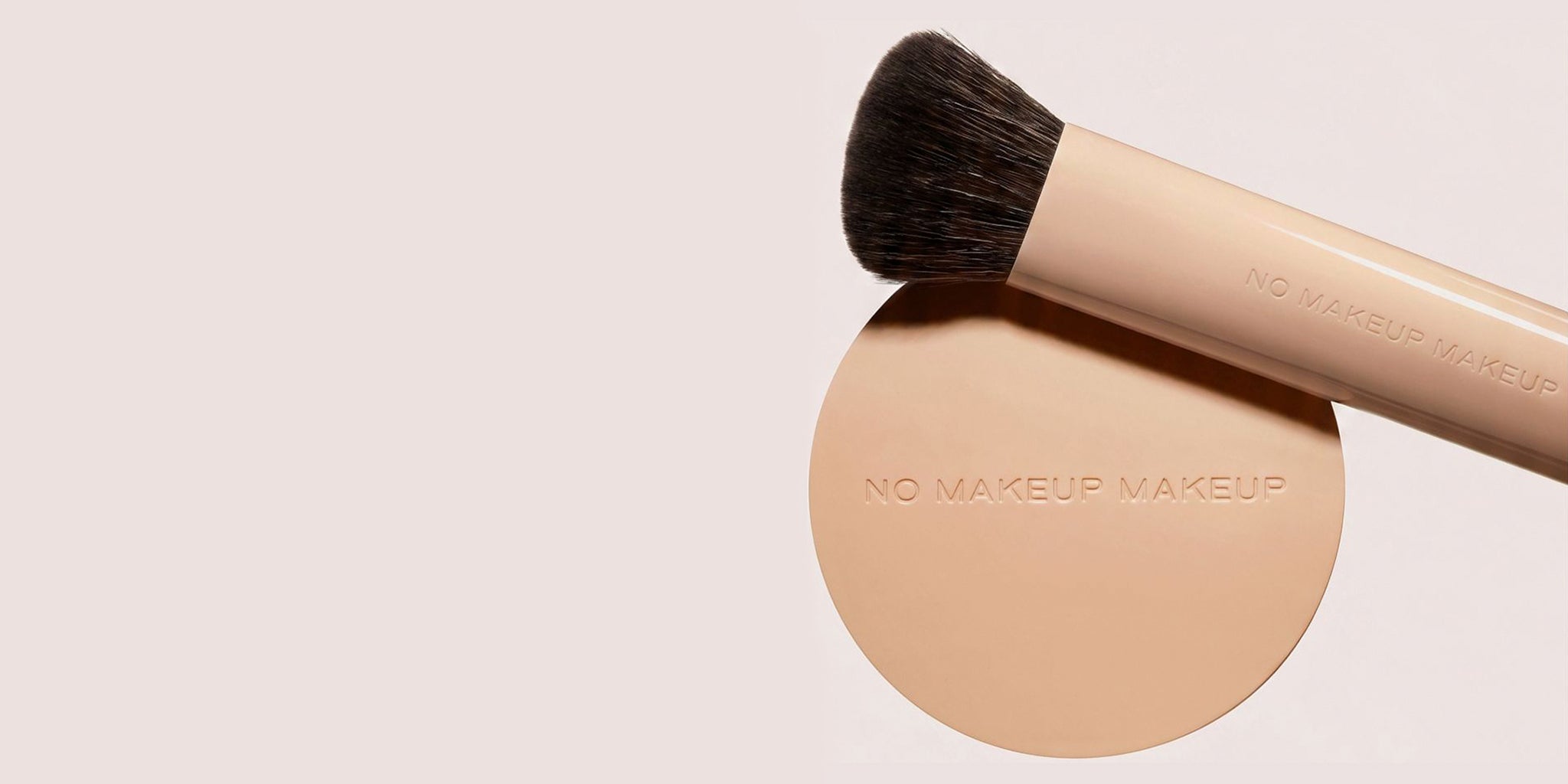 No Makeup Makeup Foundation compact and Perfect Foundation Brush