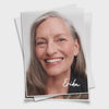 Woman smiling wearing No Makeup Makeup